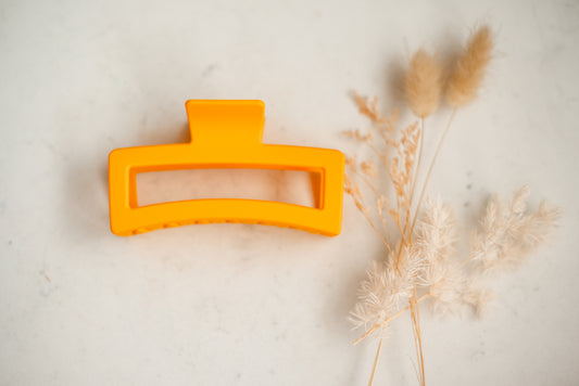 Hair Claw - Extra Large - Orange