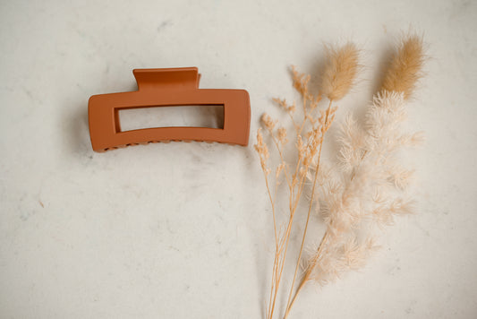 Hair Claw - Dusty Brown