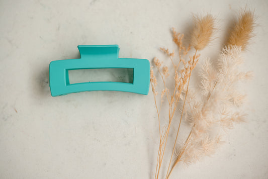 Hair Claw - Large - Turquoise