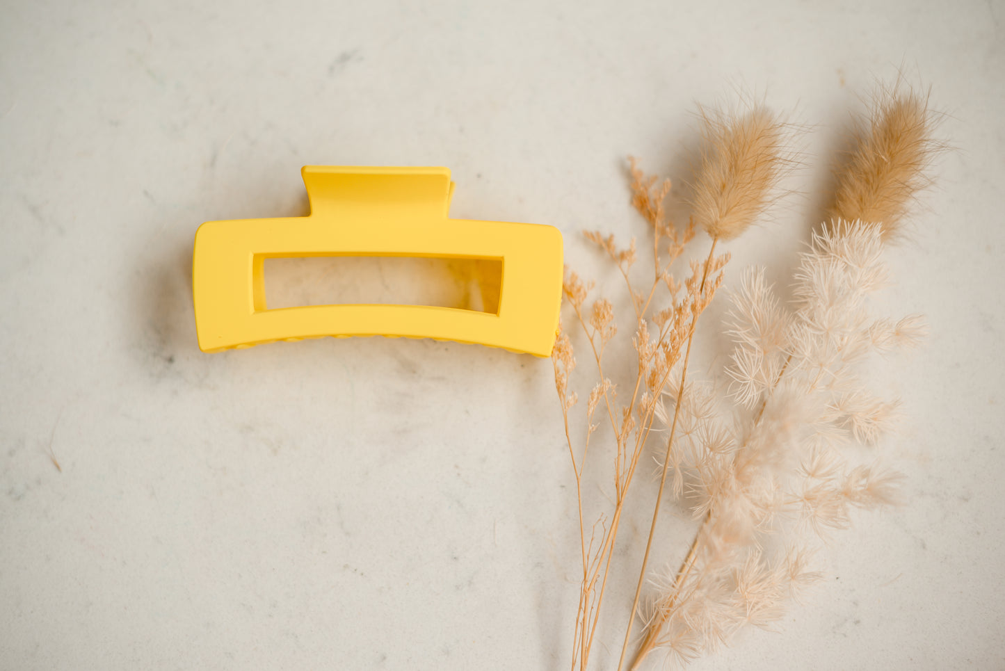 Hair Claw - Large - Yellow