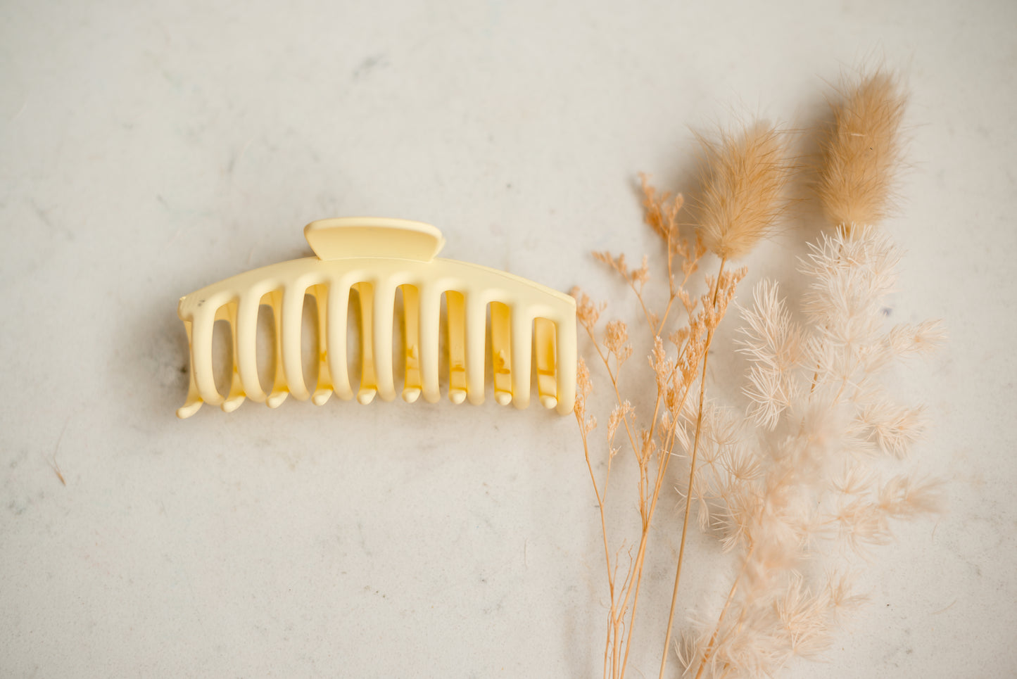 Hair Claw - Large - Yellow