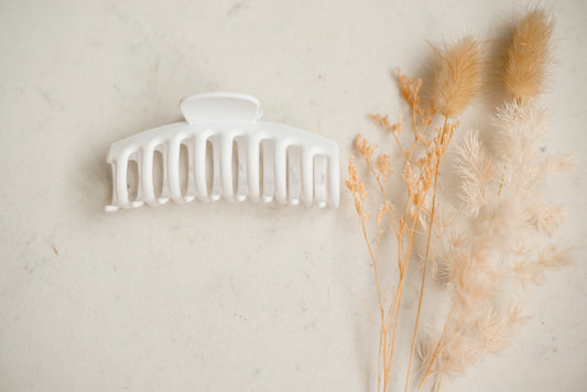 Hair Claw - White