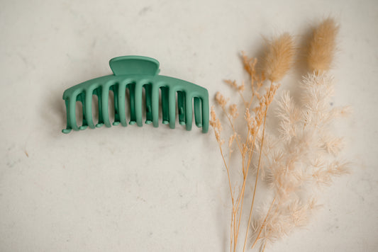 Hair Claw - Large - Green