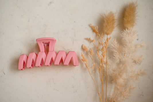 Hair Claw - Large - Pink