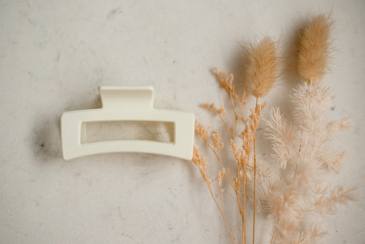 Hair Claw - Medium - Light Yellow