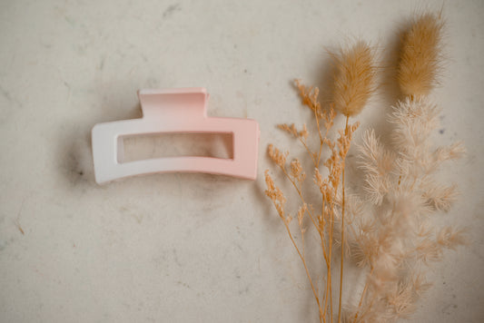 Hair Claw - Medium - Pink Ombre