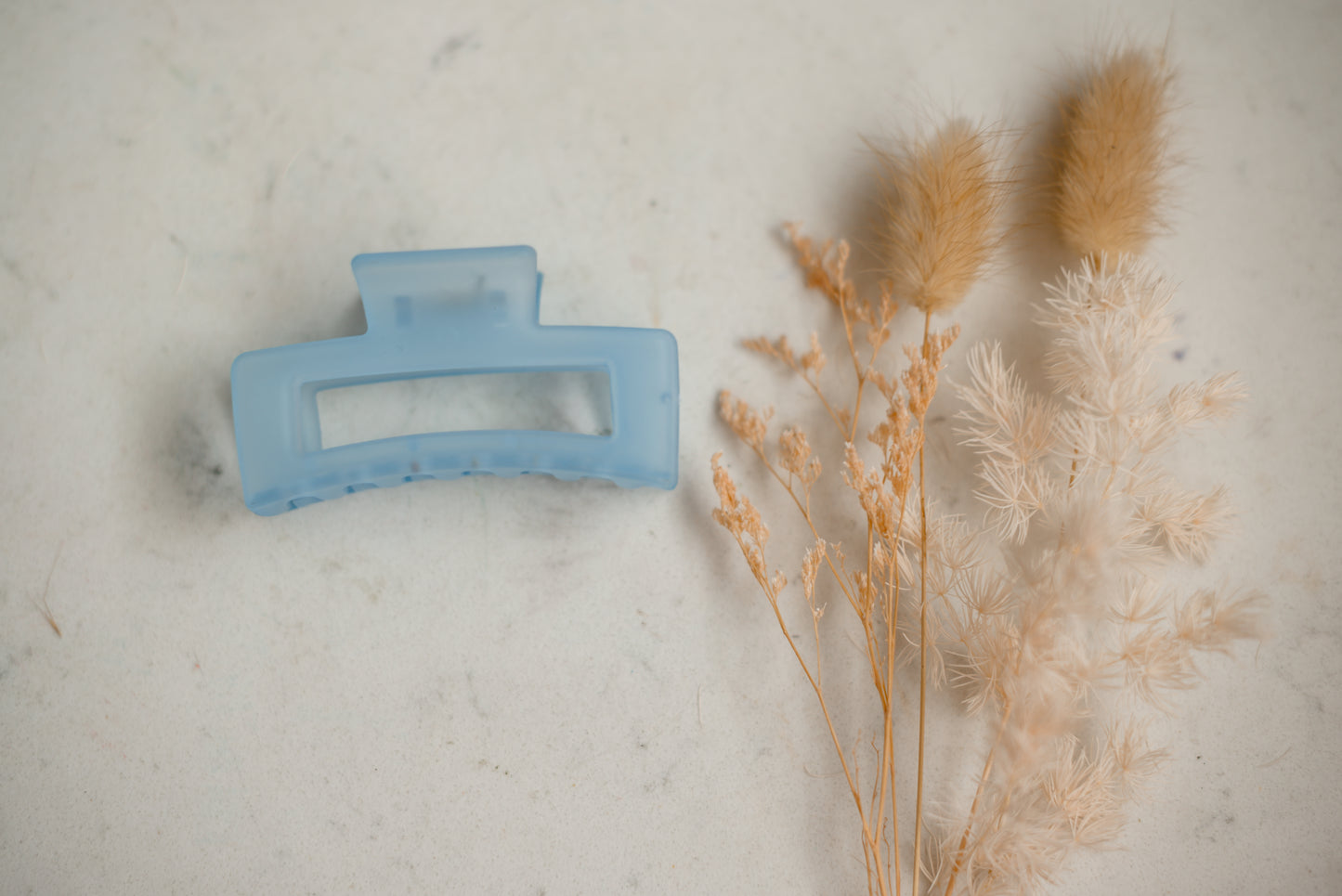 Hair Claw - Medium - Blue Opaque
