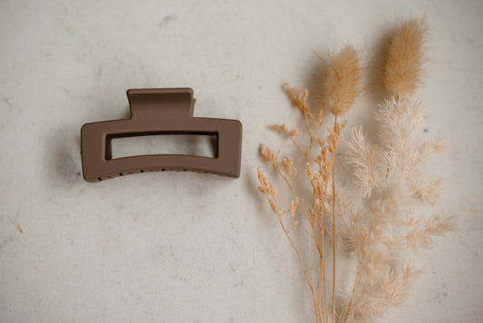 Hair Claw - Medium - Brown