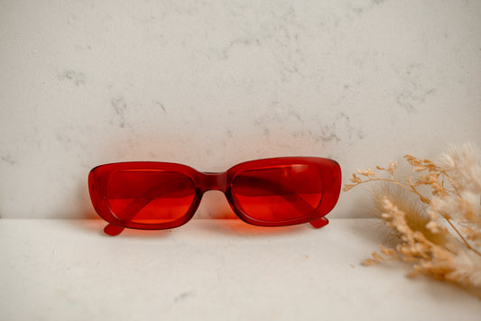 Sunglasses - Red + Red