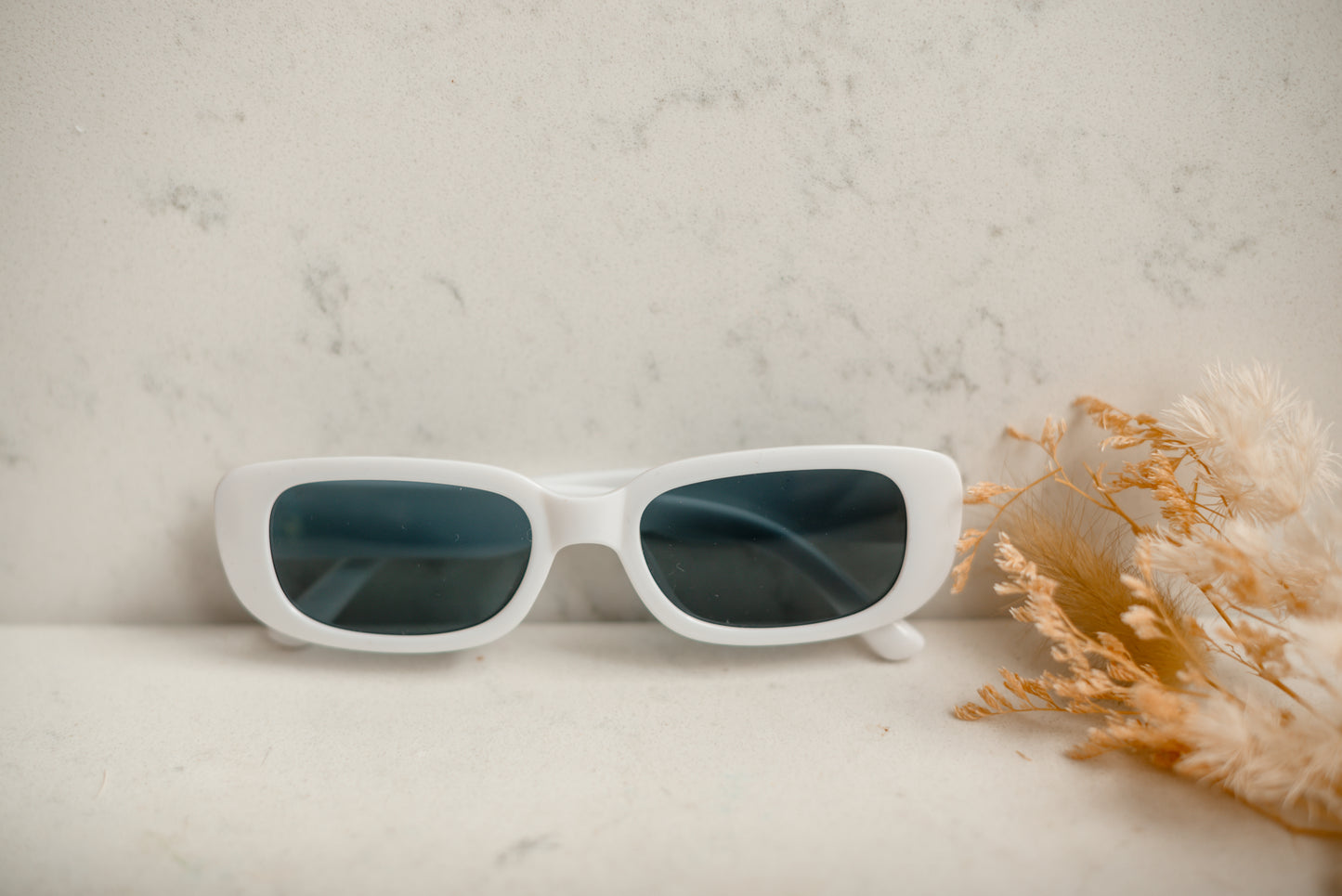 Sunglasses - White + Black