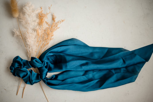 Scrunchie Scarf - Turquoise
