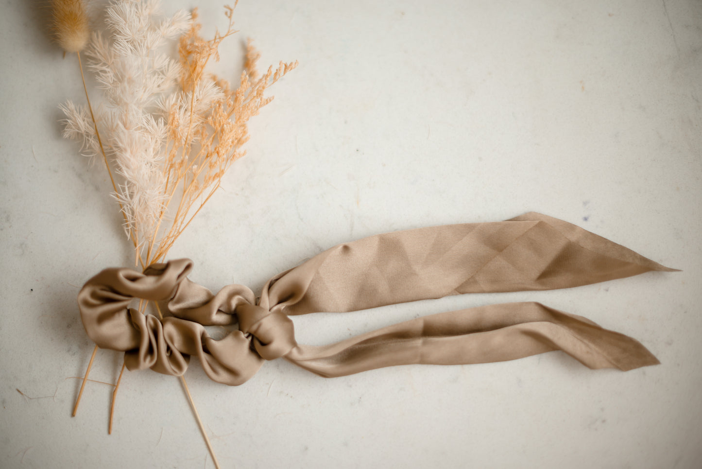 Scrunchie Scarf - Oatmeal