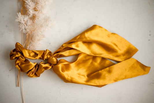 Scrunchie Scarf - Rusty Orange