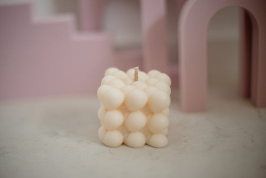 Moulded Candles - Heart Bubble Candle