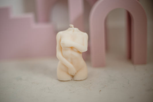 Moulded Candles - Covered Woman Candle