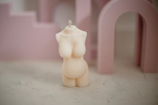 Moulded Candles - Pregnant Lady Body Candle