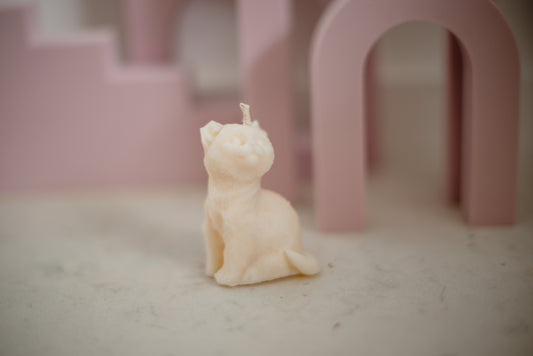 Moulded Candles - Cat Candle