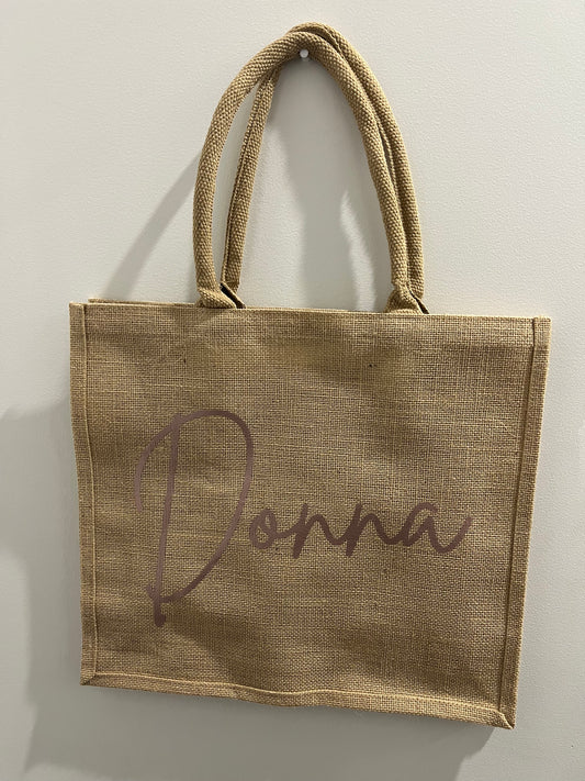 Personalised Jute Bag