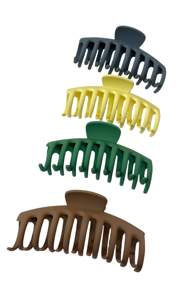 Hair Claw - Large - Green