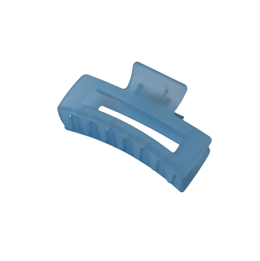 Hair Claw - Medium - Blue Opaque
