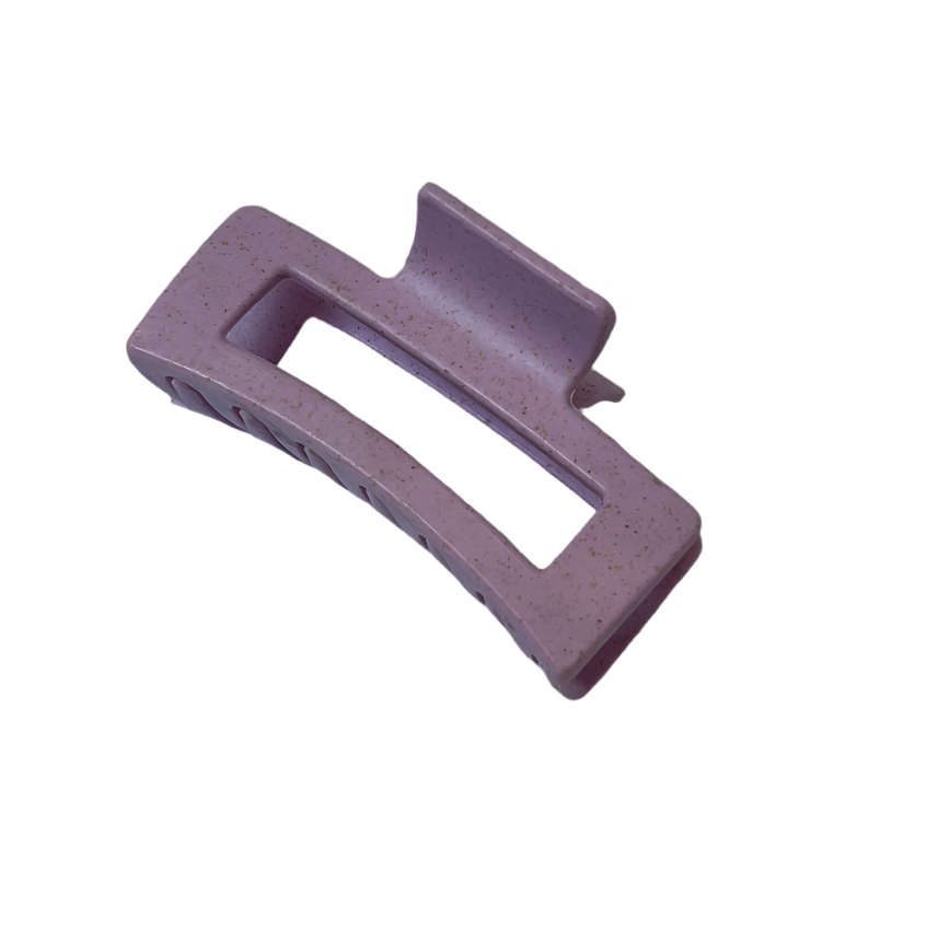 Hair Claw - Medium - Light Purple Speckle