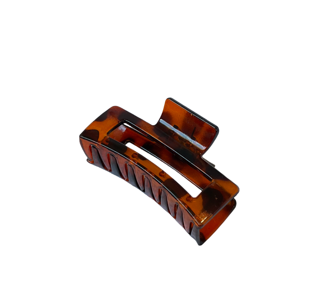 Hair Claw - Medium - Shell Dark