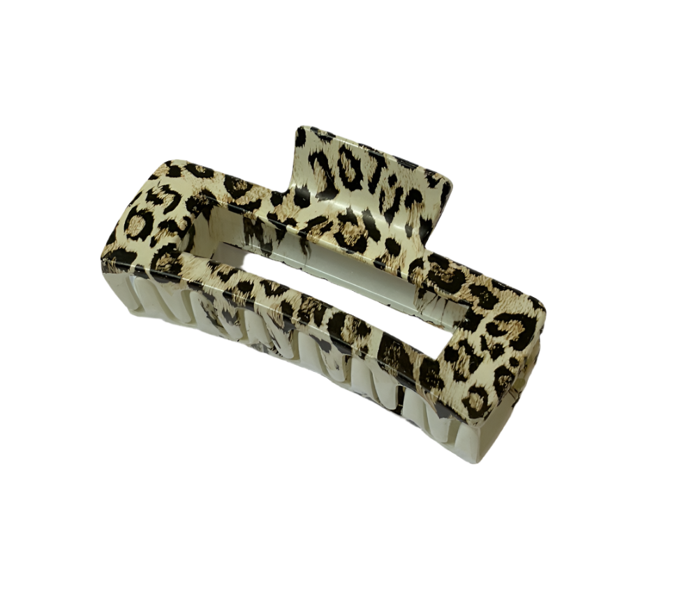 Hair Claw - Large - Cheetah