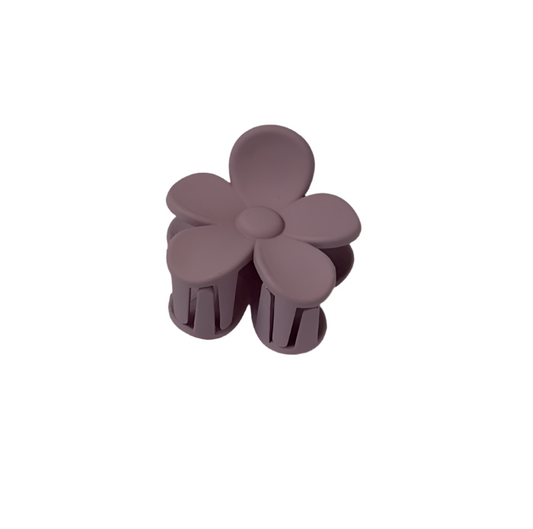 Hair Claw - Small - Purple Flower