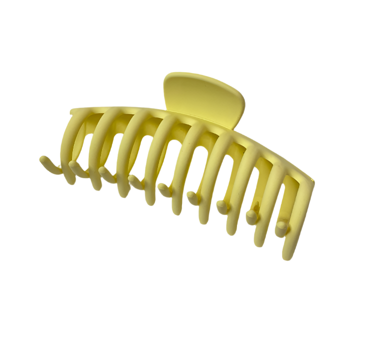 Hair Claw - Large - Yellow