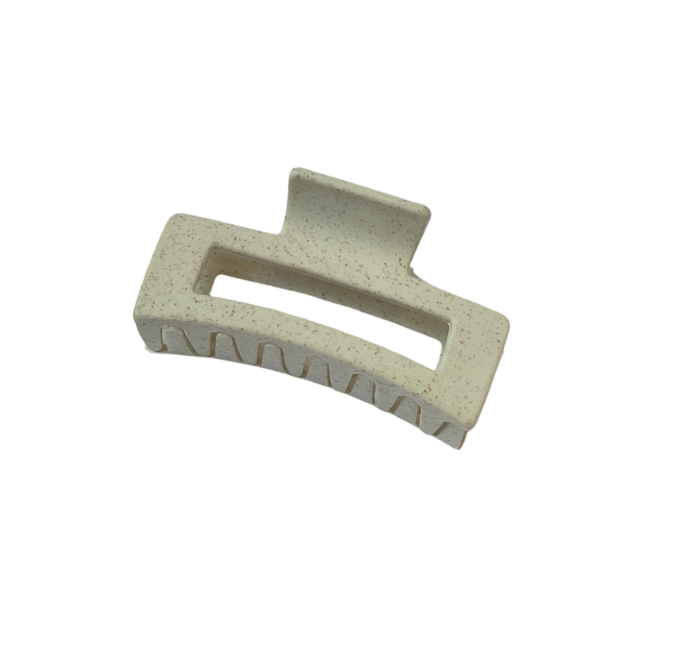 Hair Claw - Medium - Cream