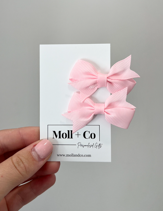Clips - Standard Pink Bows