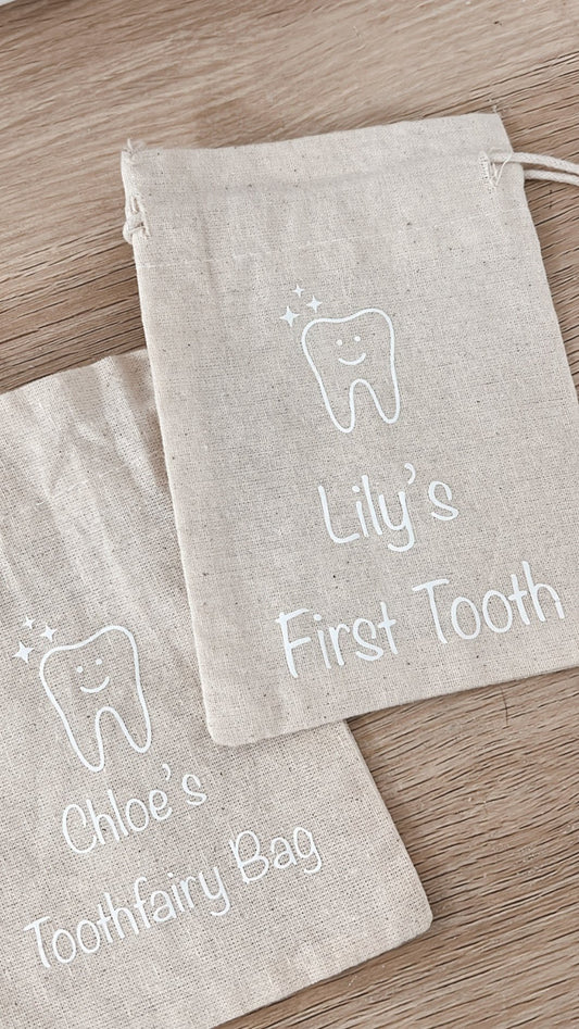 Personalised Tooth Fairy Bags
