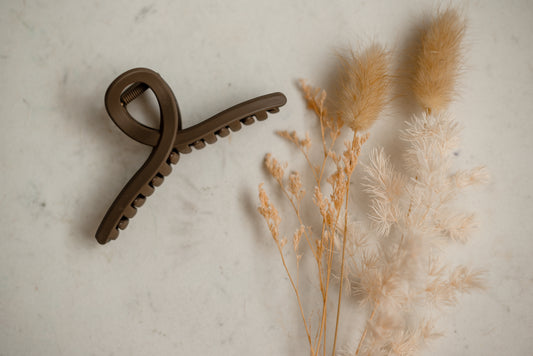 Hair Claw - Brown