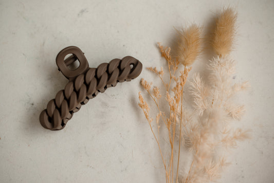 Hair Claw - Brown