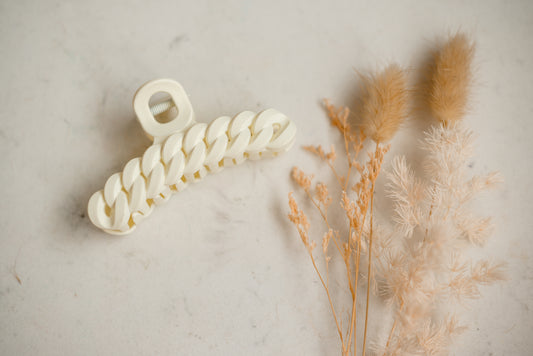 Hair Claw - Cream