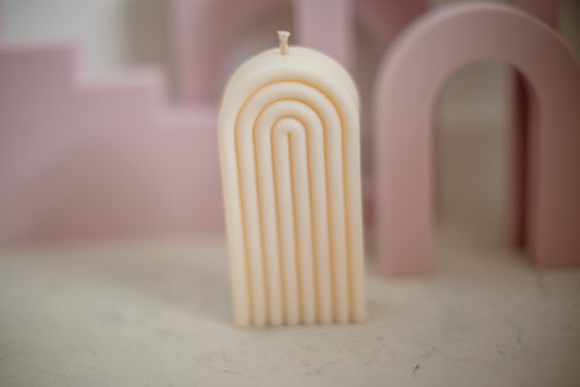 Moulded Candles - Tall Arch