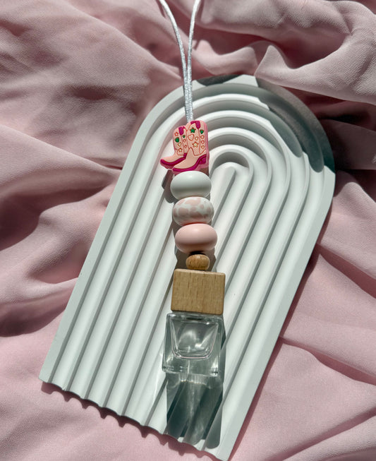 Hanging Diffuser - Cowgirl Pink - Square Base
