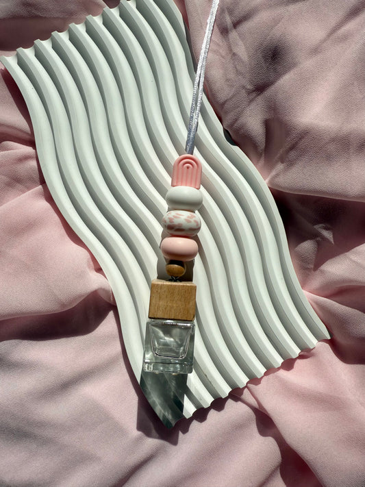 Hanging Diffuser - Pink Arch - Square Base